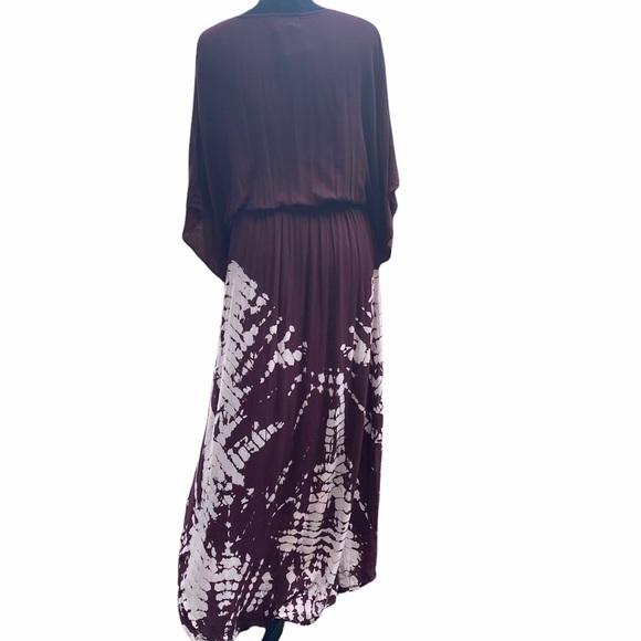 NEW Young Fabulous & Broke Burgundy Tie Dye Dress - Picture 5 of 15